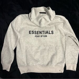Essentials Fear of god hoodie grey